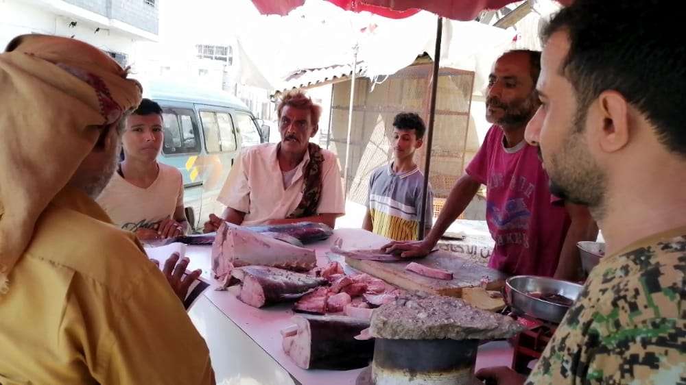 استمرار حملات الرقابة على أسعار بيع الأسماك و اللحوم والدجاج بخورمكسر