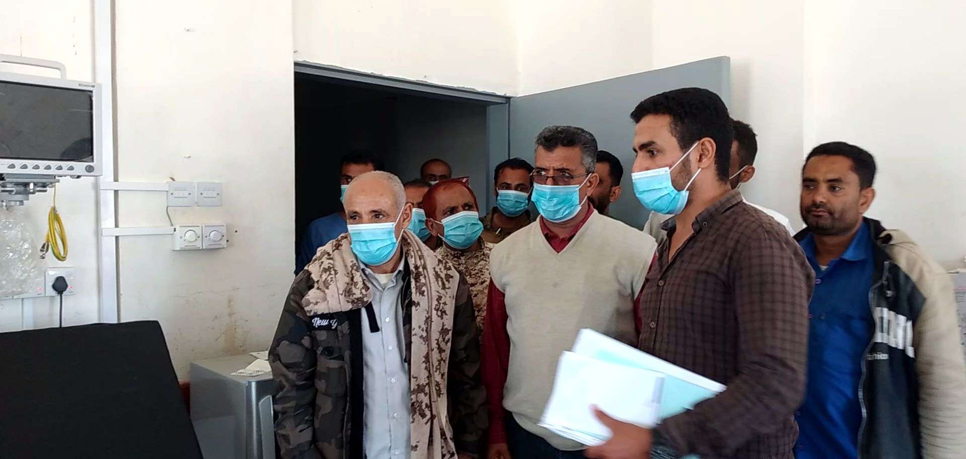 رئيس القيادة المحلية لانتقالي الضالع يزور هيئة مستشفى الضالع بحكوله ومركز العزل العلاجي رئيس القيادة المحلية لانتقالي الضالع يزور هيئة مستشفى الضالع بحكوله ومركز العزل العلاجي