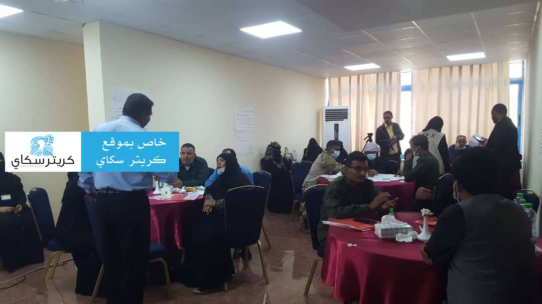 رئيس مبادرة نهضة المرأة تتحدث لكريتر سكاي عن الدورة التوعوية لفيروس كورونا بعدن