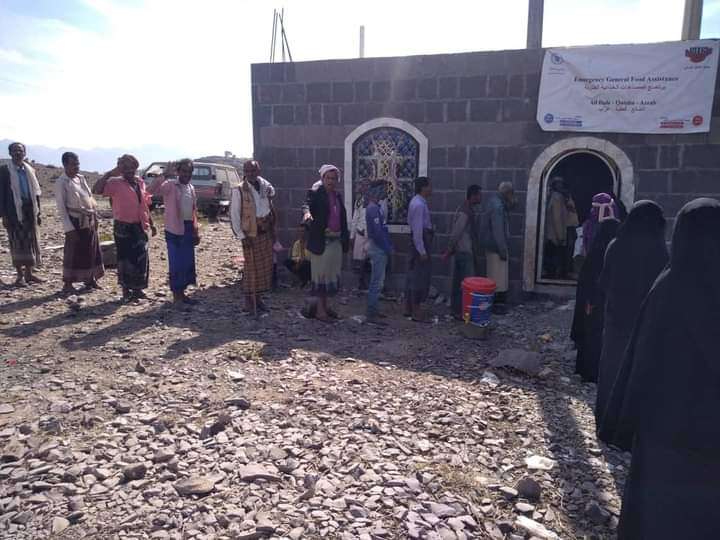 قعطبة :جمعية التكافل تفتتح مركز جديد لتوزيع مواد الإغاثة في منطقة عزاب