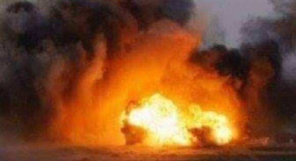 عاجل :انفجار يستهدف ساحة احتفال لطارق صالح في المخا