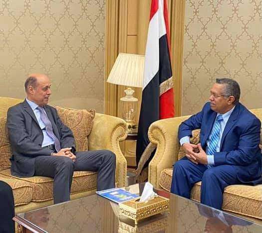 د. بن دغر يستقبل نائب المبعوث الأممي الى اليمن
