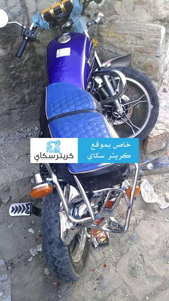 مواطن يدهس دراجة على متنها جنود في إب(صورة)