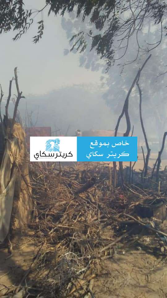 عاجل :اصابات باحتراق منزل في المخا(صور)