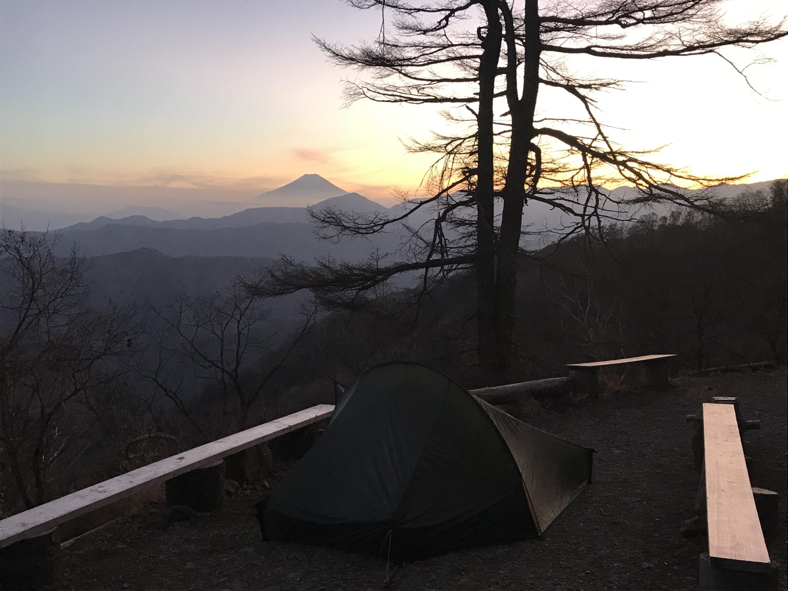 六ツ石山～鷹ノ巣山～七ツ石山～雲取山往復2泊3日