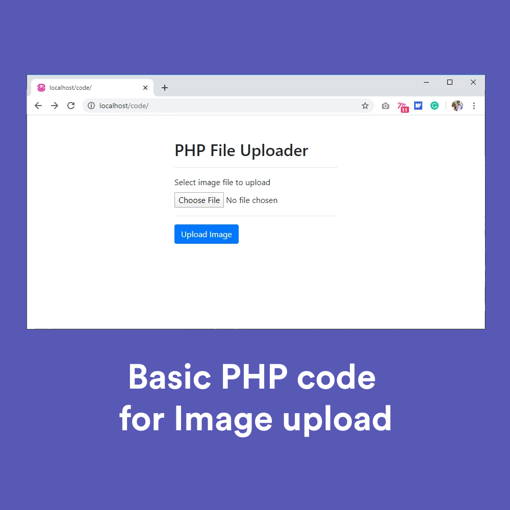 Basic PHP Code For Image Upload Creative Alive