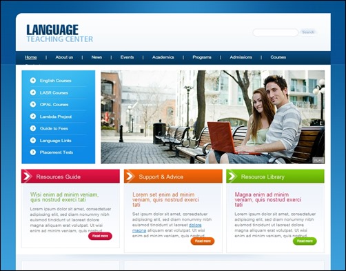 As the name says the theme has a minimal, . 30+ High-quality Education WordPress Themes - Creative CanCreative Can