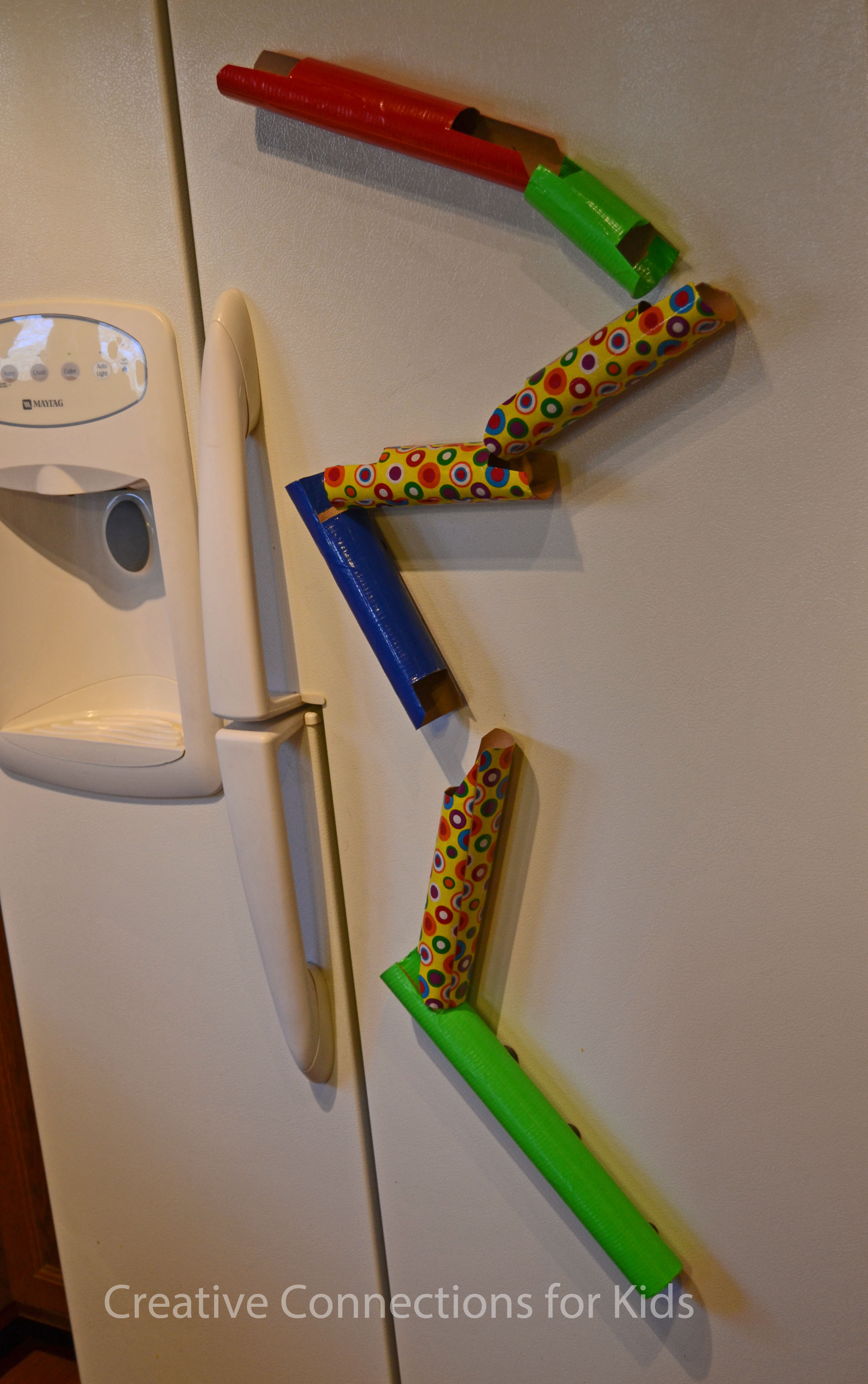 fridge marble run