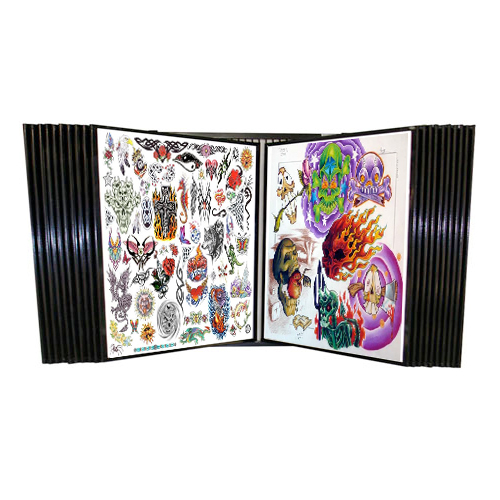 Tattoo Flash Wall Mount | Tattoo Flash Display Rack 500_x_500_jpg