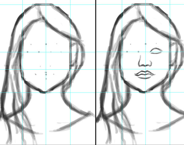 как рисовать людей в фотошопе