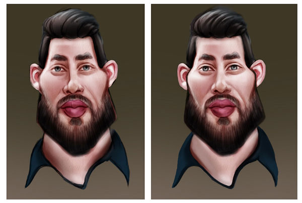 как нарисовать карикатуру человека