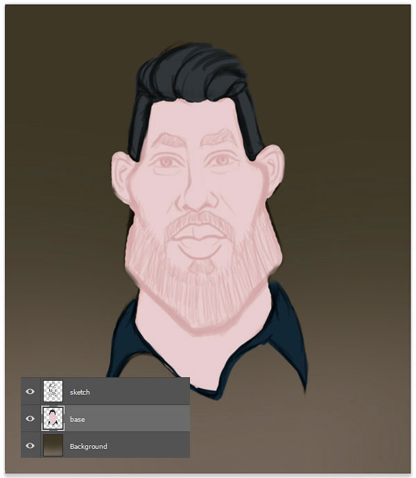 как нарисовать карикатуру человека