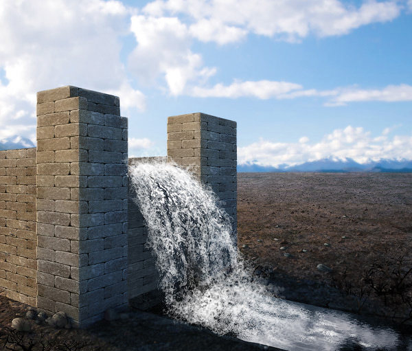 как рисовать брызги воды