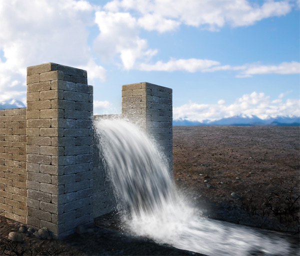 как рисовать брызги воды