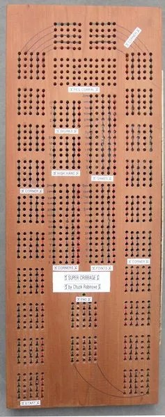 4 player crib is very similar to 2 player crib except players are dealt 5 cards each instead of 6. Five Player Cribbage Board Cribbagecorner Com