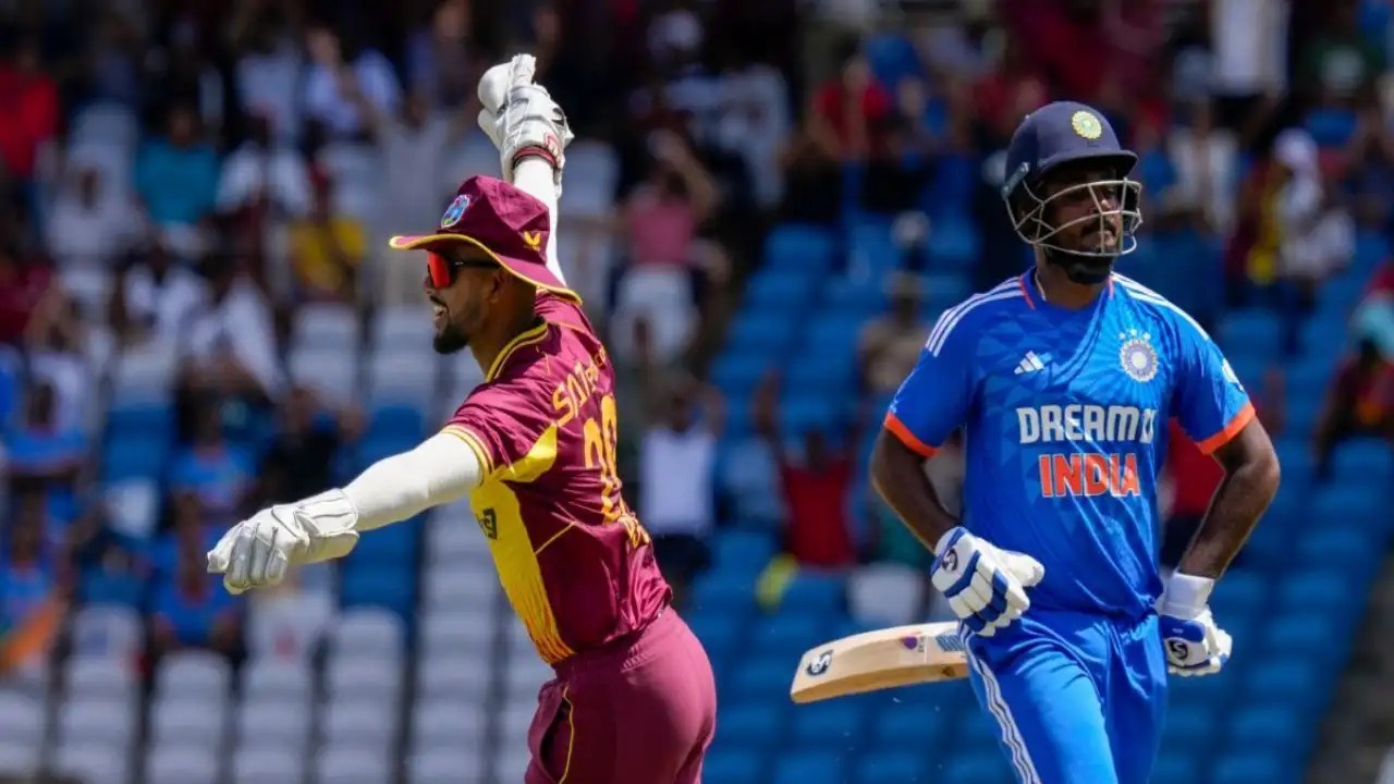 Sanju Samson to play for West Indies in T20 World Cup? Daren Sammy makes hilarious goof-up Sanju Samson to play for West Indies in T20 World Cup? Daren Sammy makes hilarious goof-up
