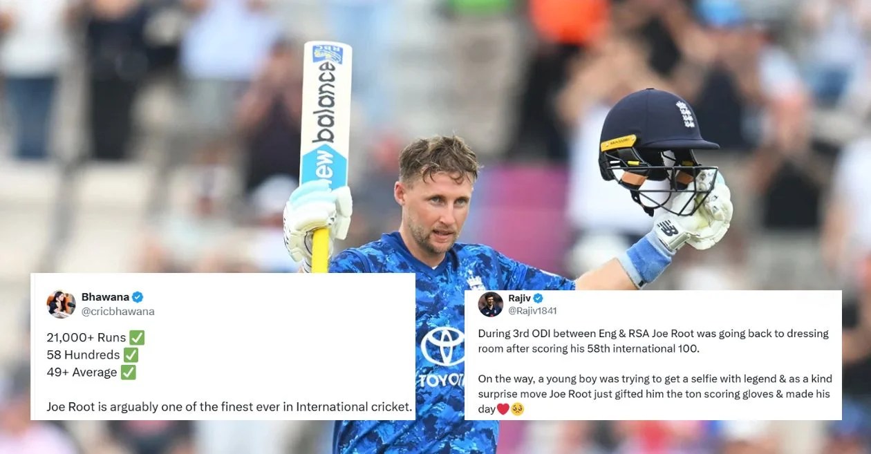 ENG vs SA: Fans erupt as Joe Root lights up The Rose Bowl with a blistering century in the 3rd ODI ENG vs SA: Fans erupt as Joe Root lights up The Rose Bowl with a blistering century in the 3rd ODI