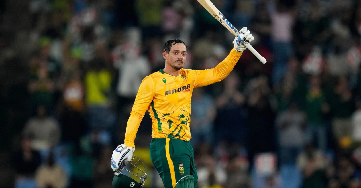 Record-breaking century in 100th T20I: Quinton de Kock stars in South Africa’s series victory over West Indies Record-breaking century in 100th T20I: Quinton de Kock stars in South Africa’s series victory over West Indies