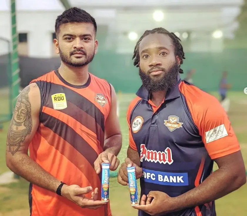 Ready for the ICC Cricket Worldcup league2 Thank you FAST&UP for taking care of my recovery