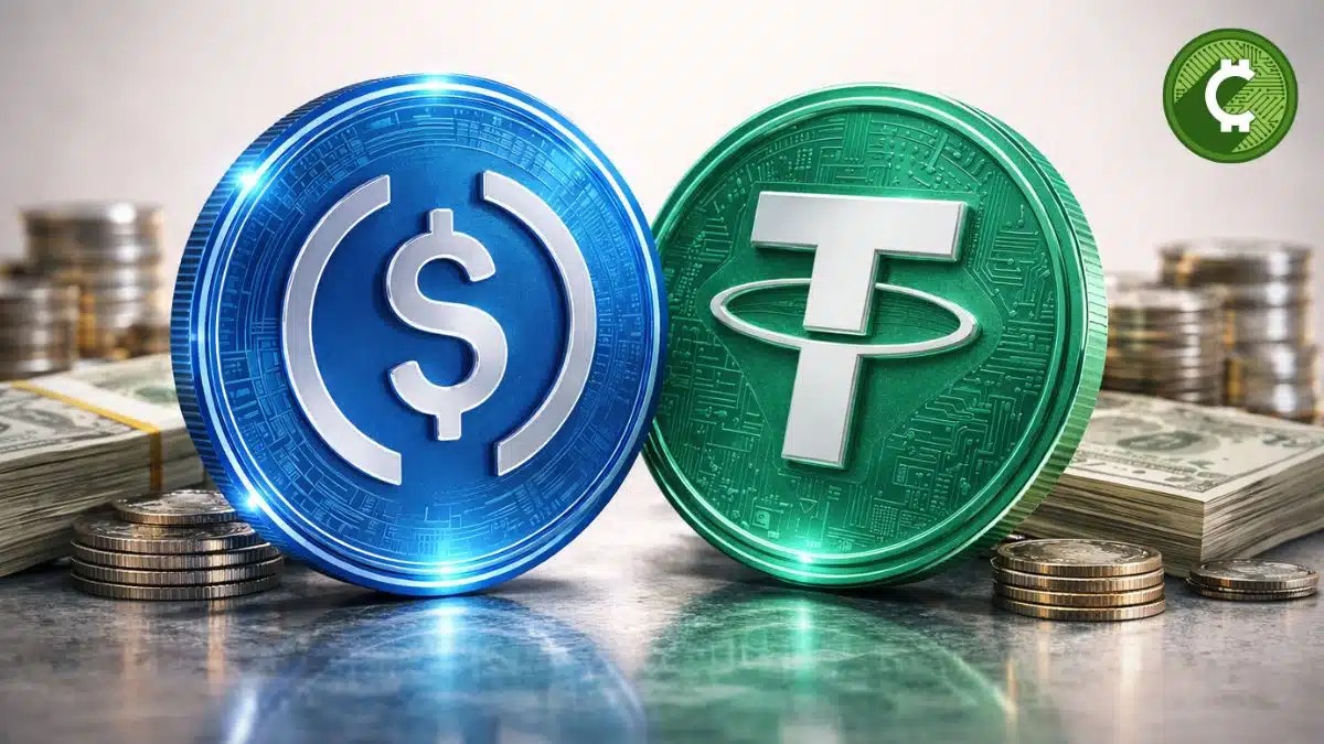 L'USDC augmente et l'USDT baisse L'USDC augmente et l'USDT baisse