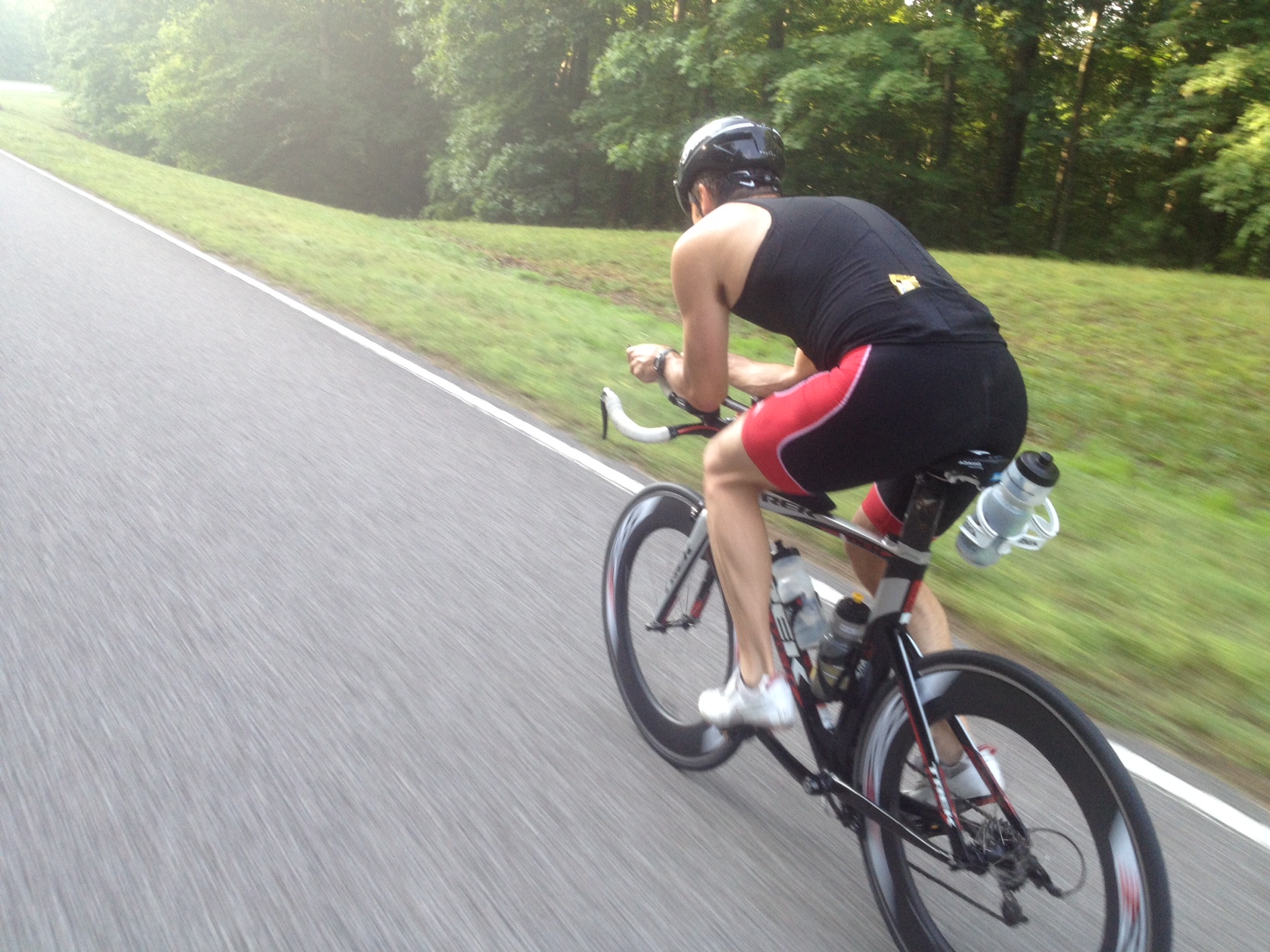 Ironman Bike Riddle Crushing Iron