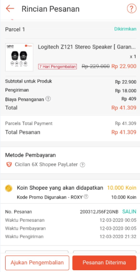 Sep 27, 2021 · shopee paylater memiliki sistem waktu cicilan yakni tiga bulan, enam bulan, dan satu tahun. Pengalaman Menggunakan Shopee Paylater 2021 Cryptoharian