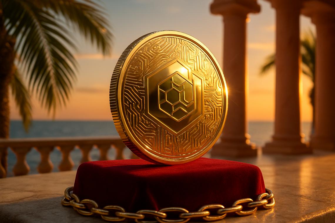 Changpeng Zhao at Mar-a-Lago crypto summit with Wall Street