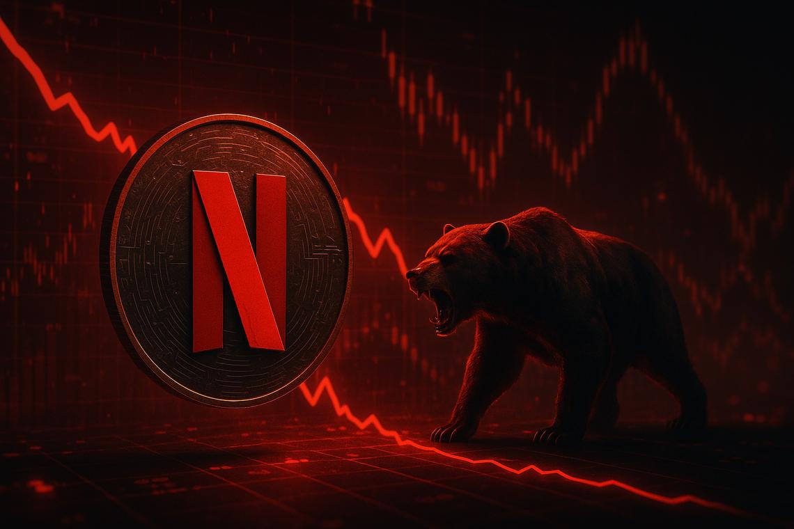 Actions Netflix : tendance baissière et niveaux clés à surveiller Actions Netflix : tendance baissière et niveaux clés à surveiller