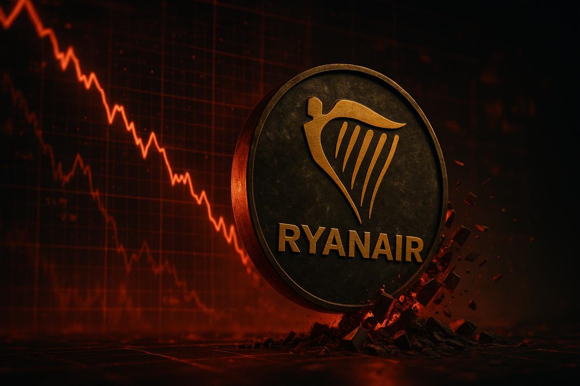 Les actions de Ryanair chutent : pression exercée par les coûts du carburant Les actions de Ryanair chutent : pression exercée par les coûts du carburant
