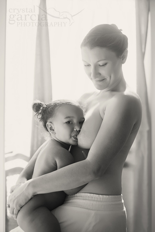 women breastfeeding their man
