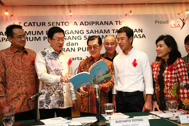 Press Release – PT Catur Sentosa Adiprana Tbk