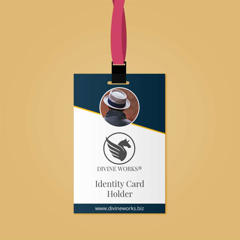 Free Identity Card Holder Mockup » CSS Author
