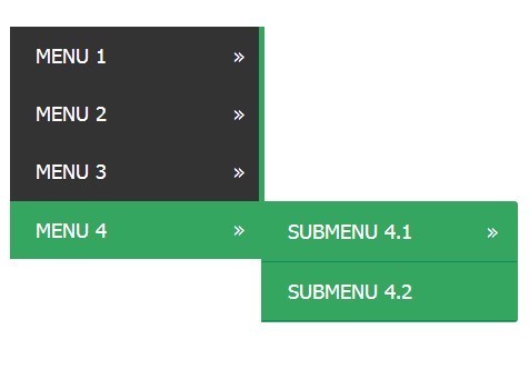 Basic Sidebar With Submenu With Bootstrap 5 bootstrap horizontal submenu