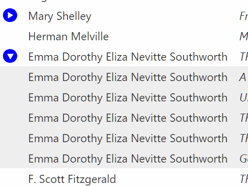 Accessible Expandable Tree Table In Javascript Css Script