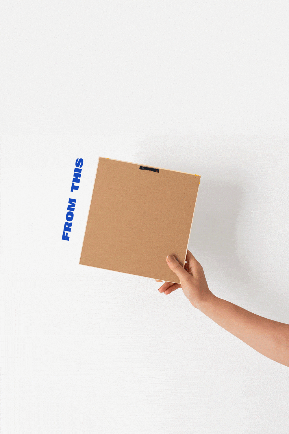 How to Reuse a Frame with a Dust Cover ctrl + curate