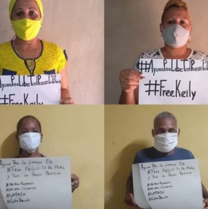 Activistas se suman al ayuno por la libertad de Keilylli De La Mora Valle