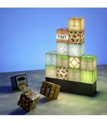 Lampara De Bloques Minecraft