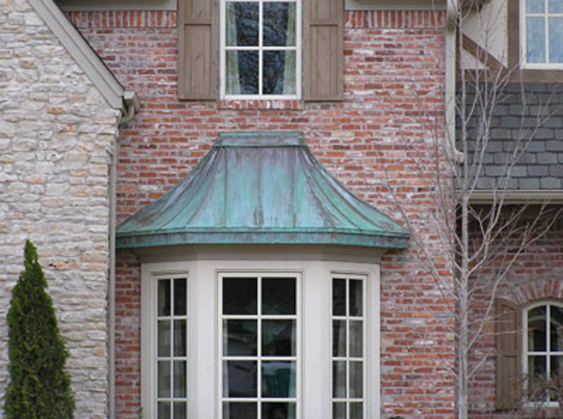 Adding an awning to any window or door will give your home a touch of beauty while helping to protect it against. Custom Copper Designs | CurveBW_BW007