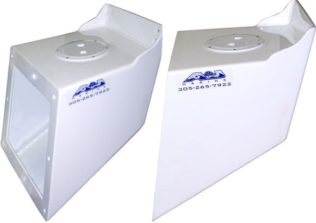 Matt shows the advantages of having custom logo stainless steel transom brackets. 100 Aluminum Marine Structures Custom Build To Your Needs