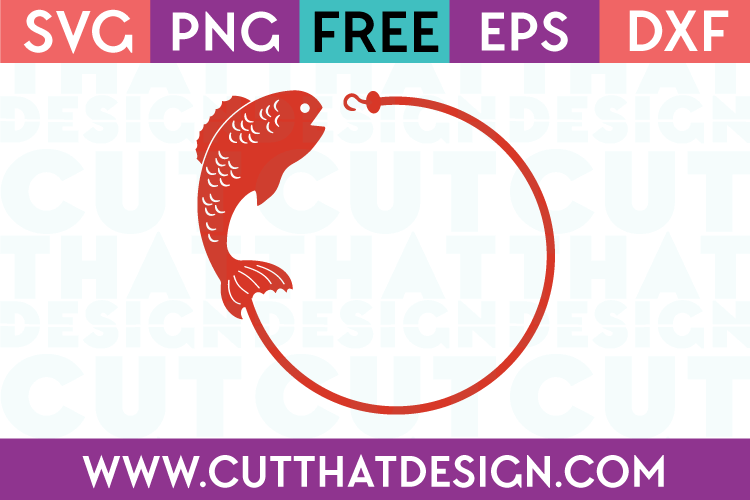 Check spelling or type a new query. Fish And Hook Circle Monogram Cut That Design