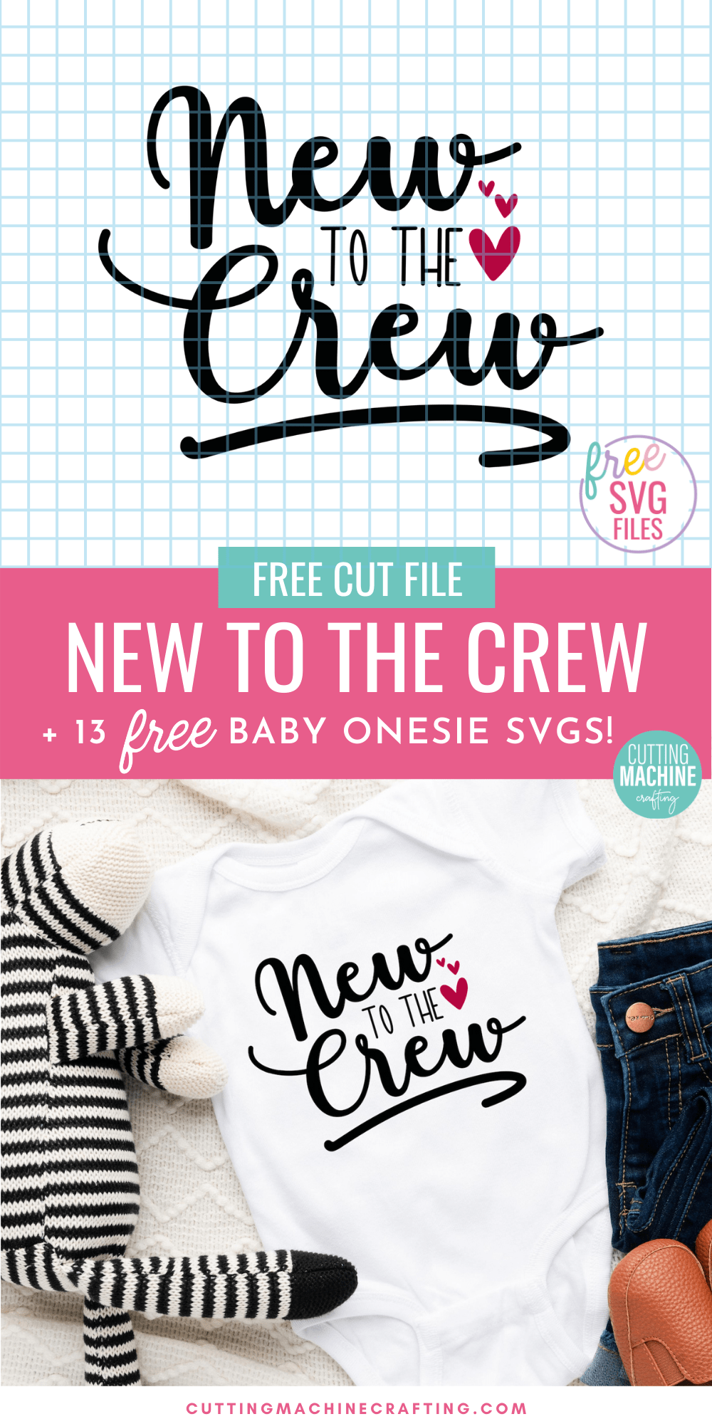 Grab these free baby shower svg cut files for apparel, decor, invitations, cards, and your other diy projects. 13 Baby Svgs Perfect For Onesies Including New In The Crew Cut File