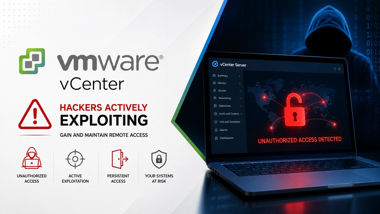 Critical VMware vCenter Vulnerability Exploited by Hackers