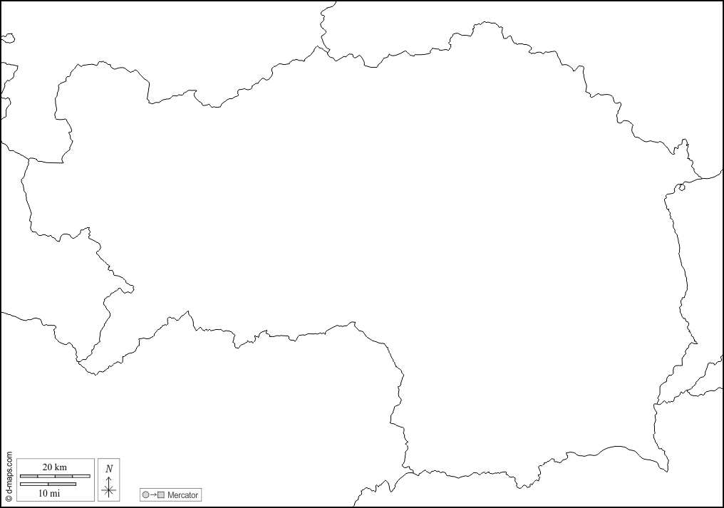 Styrie Autriche Carte - Styrie Carte Geographique Gratuite Carte Geographique Muette Gratuite Carte Vierge Gratuite Fond De Carte Gratuit Formats Graphiques Courants Frontieres Blanc