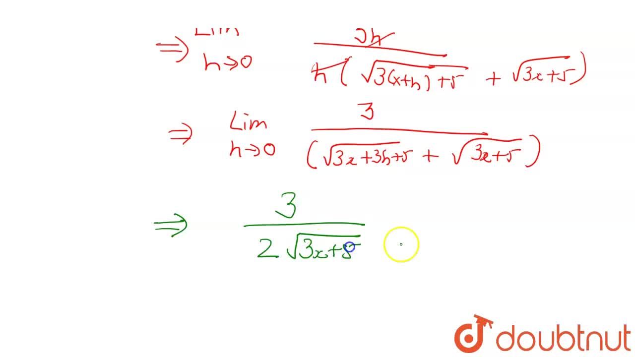 If you’re trying to figure out what x squared plus x squared equals, you may wonder why there are letters in a math problem. Find The Derivative Of Sqrt 3x 5 Using First Principle Of Derivative