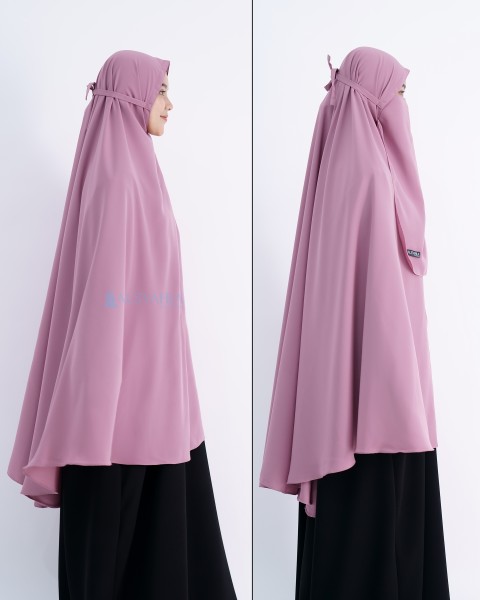 Serta lebih cocok bila dipadu atau bukan digunakan secara keseluruhan dalam penggunaannya sebagai bahan dasar pakaian. Alsyahra Exclusive - Khimar Daily Size XXL Luxury Wolfis