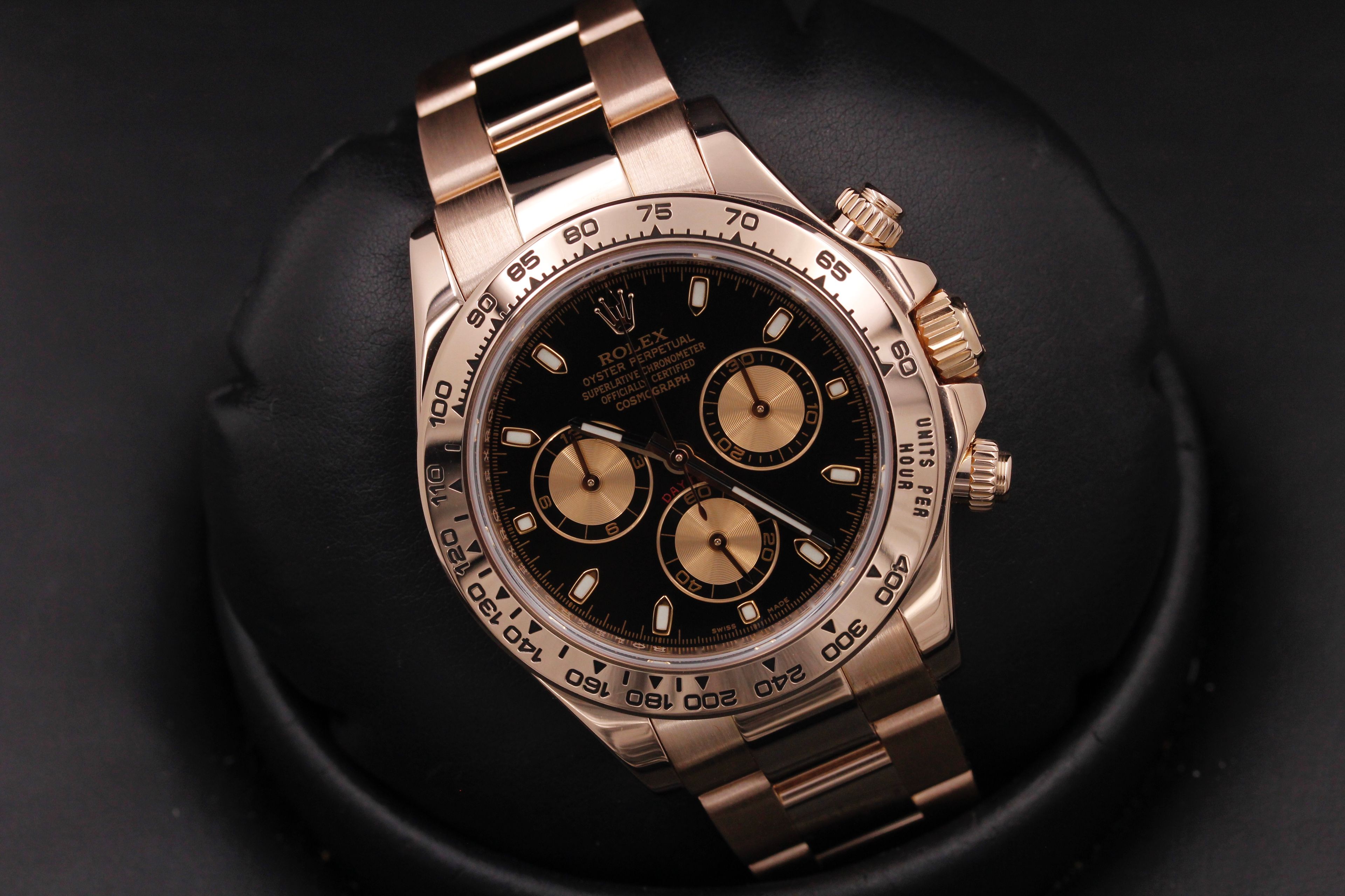 There are even certain situations where a credit card is essential, like many car rental businesses an. Rolex Daytona 116505 Rose Gold - OCWatchGuy