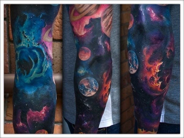 Best Galaxy Tattoos - Trend Fashion - Wear The Universe On Your Body 453_x_604_jpg