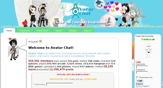 Use online in a sentence the best 266 online sentence. Avatarchat Com Website Sold On Flippa Avatarchat Com Avatar Chat Community Social Network Pr 3 Alexa 67k 300k Members