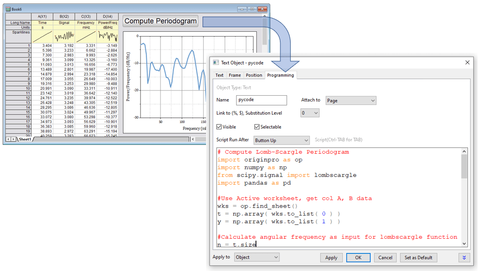 The dark line shows the nice, symmetrical curve that can be drawn over the histogram that the data roughly follows. Origin 2021b Feature Highlights