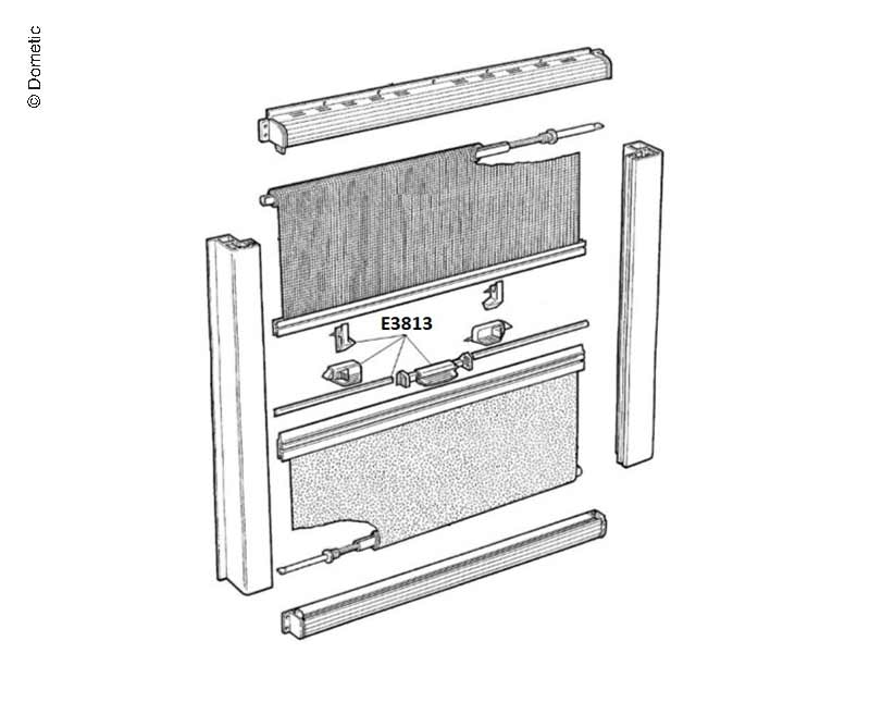 Simple and ridiculous tips and tricks: Spare part for Dometic-Seitz Roller Blinds | Dometic